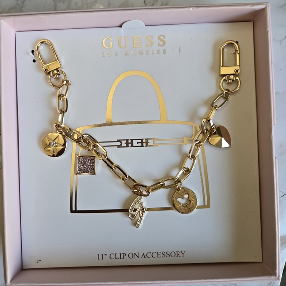Guess Gold Charm Clip-On Accessory - Picture 1 of 1